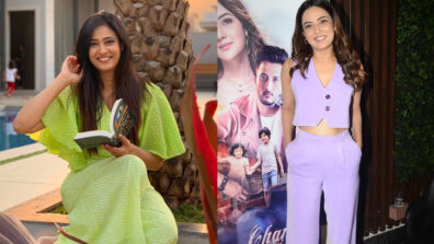 Hot Babes: Shweta Tiwari stuns in green Kaftan dress, Jasmin Bhasin steals it in Lilac Pantsuit