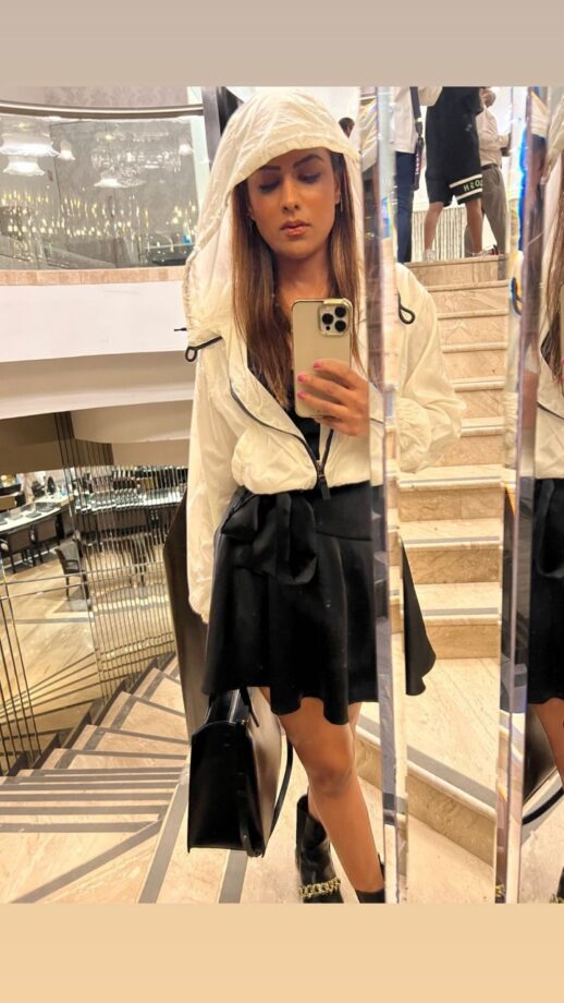 Bookmark These Jacket Looks Of Nia Sharma To Look Sizzling Fashionable On Any Occasion - 4