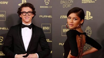 Tom Holland & Zendaya Share Major Couple Goals As The Duo Attends Ballon d’Or In Paris