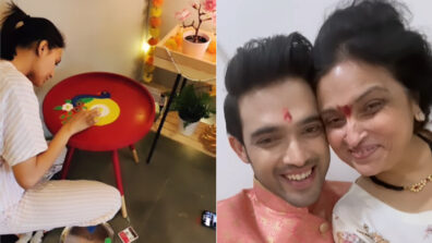 How Cute: Kasautii Zindagi Kayy casts Erica Fernandes turns a painter in real life, Parth Samthaan celebrates with her family