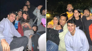 Ibrahim Ali Khan Photobombs Alia Bhatt As He Recreates Saif Ali Khan’s Dance Step: Video & Photos Inside