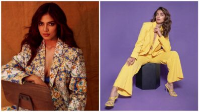 In love with classy and elegant high-chic blazer style? Malavika Mohanan and Pooja Hegde are your ‘vogue queens’