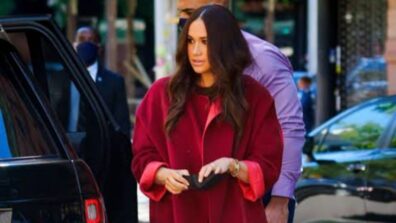 In Pics: Meghan Markle Looks A Hot Babe In Her Stylish All Red Suit