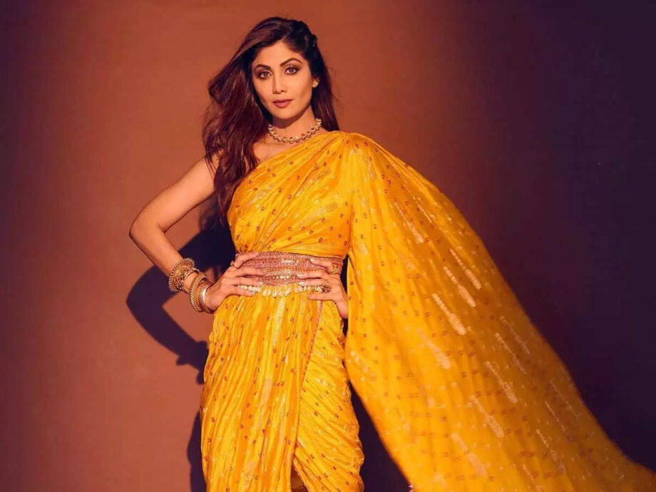 In Pics: Shilpa Shetty In Hot Shades Of Yellow - 2