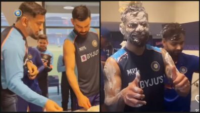 Inside Dressing Room Video: MS Dhoni leads cake-cutting celebration of Virat Kohli, others join the fun