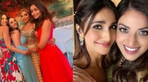 Inside Photos Of Anushka Ranjan-Aditya Seal’s Sangeet: Alia Bhatt, Vaani Kapoor and Krystle D’Souza join bride-to-be for some fun