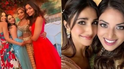 Inside Photos Of Anushka Ranjan-Aditya Seal’s Sangeet: Alia Bhatt, Vaani Kapoor and Krystle D’Souza join bride-to-be for some fun