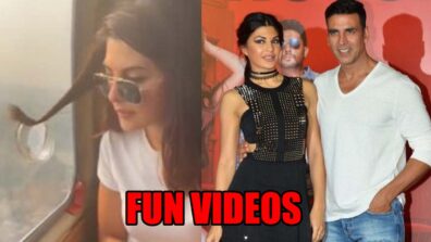 Jacqueline Fernandes Shares Fun Videos From Flight Of Self & Akshay Kumar