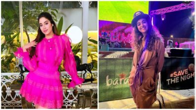 Janhvi Kapoor and Keerthy Suresh flaunt their hot legs in sensuous midi dresses, who’s your favourite?