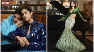 Janhvi Kapoor sets the oomph quotient on fire in Manish Malhotra’s outfit, dedicates special message for ace designer