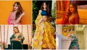 Jannat Zubair To Ashnoor Kaur’s Classic Embellished Lehengas To Bookmark For Your Brother’s Wedding