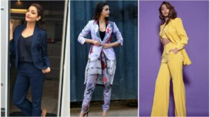 Kajal Aggarwal, Keerthy Suresh and Pooja Hegde’s swagger ‘boss babe’ moments in winter blazers, see pics