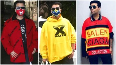 Karan Johar Is In Love With Balenciaga And Here Is Some Of His Hottest Collection