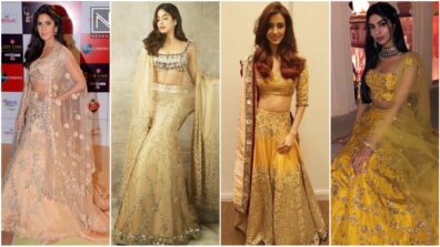 Katrina Kaif, Janhvi Kapoor, Disha Patani and Khushi Kapoor look starry in Manish Malhotra’s floral couturiers