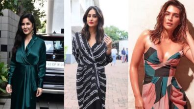 Katrina Kaif, Kareena Kapoor Khan, Kriti Sanon: Bollywood Beauties Approved Wrap Dresses That You Can Pick For Your Next Outing