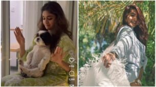 Keerthy Suresh dances with her dog, Pooja Hegde says “Let me take you dancing!”