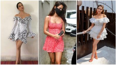 Kiara Advani, Disha Patani and Sara Ali Khan are Dolls in Polka Dot mini dresses