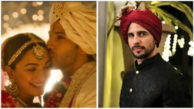 Kiara Advani gets married, Sidharth Malhotra shares his ‘Dilli Ki Shaadi’ look