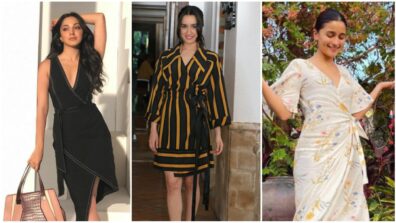 Kiara Advani, Shraddha Kapoor and Alia Bhatt’s quintessential wrap outfits are love