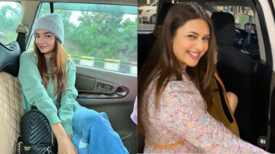 KKK 11 Beauties Anushka Sen & Divyanka Tripathi go for ride in their swanky expensive cars