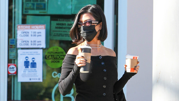 Kourtney Kardashian Sets The Internet On Fire In Black Mini Dress With Knee-High Boots - 1