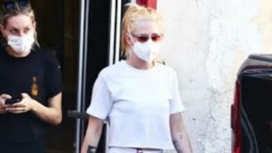 Kristen Stewart Looks Hot Babe In Cropped T-Shirt And White Shorts: See Pics