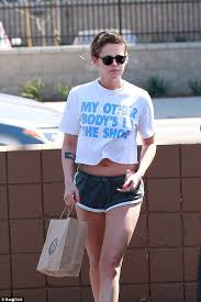 Kristen Stewart Looks Hot Babe In Cropped T-Shirt And White Shorts: See Pics - 3