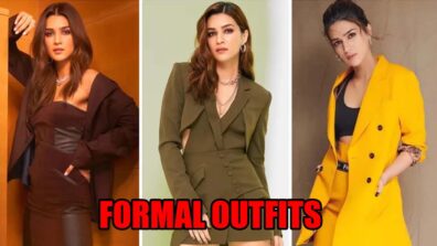 Kriti Sanon Inspired Formal Outfits You Would Steal From Her Wardrobe