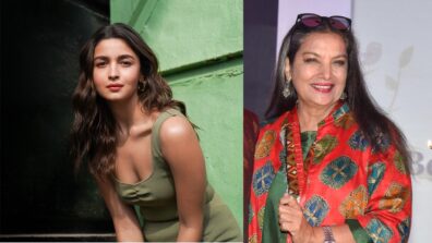 Alia Bhatt-Shabana Azmi Allies On The Set