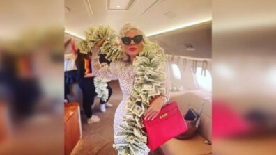 Lady Gaga Once Again Stuns The World As She Wears A Boa Made Up Of $100 Bills: See Pics