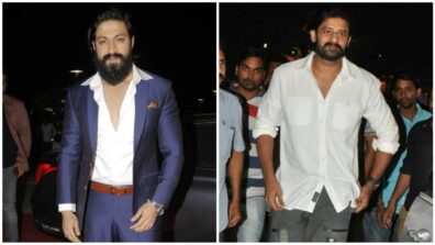 Last Time In White Shirts Before Monsoon Hits: Take Cues From Prabhas And Yash To Ace The White Look