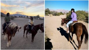 Liger Chemistry: Ananya Panday and Vijay Deverakonda are out for Horse Ride, see pics