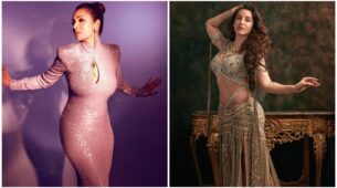 Love flaunting your hotness in bold glittery outfits? Malaika Arora and Nora Fatehi are your vogue queens