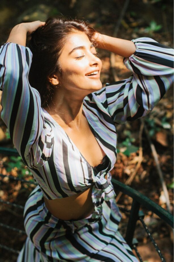 Love For Stripes: 5 Times Pooja Hegde Proved That Stripes Can Never Go Out Of Fashion And Are Here To Stay - 1