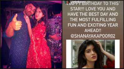 Love you: Arjun and Janhvi Kapoor have the sweetest birthday wish for sister Shanaya Kapoor on her birthday, check out here