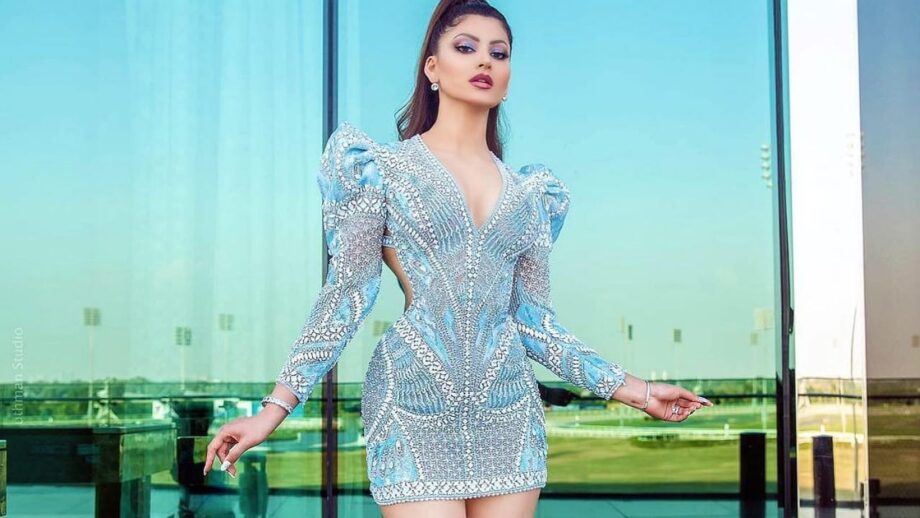 Luxury Lifestyle Goals: Urvashi Rautela raises the oomph in a diamond-studded dress worth 60 lakhs, fans can't stop admiring 499583
