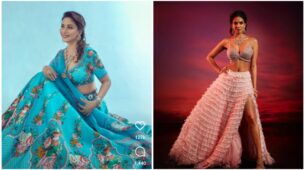 Madhuri Dixit and Malavika Mohanan are a class apart in desi ethnic lehengas, get ready to drool all day