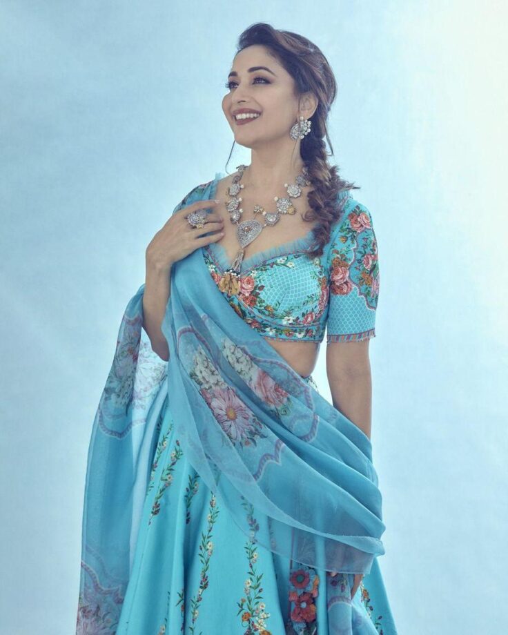 Madhuri Dixit Nene’s 5 Lehengas Perfect For Coming Wedding Season - 2