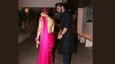 Malaika Arora is making boyfriend Arjun Kapoor blush, any guesses why?