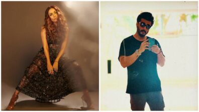 Malaika Arora looks hot in sequinned black dress, Arjun Kapoor says “Wahi Saal Naya Maal”