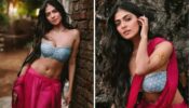 Malavika Mohanan Goes Fierce Warrior Style In No Blouse Only Saree Look: See Pic