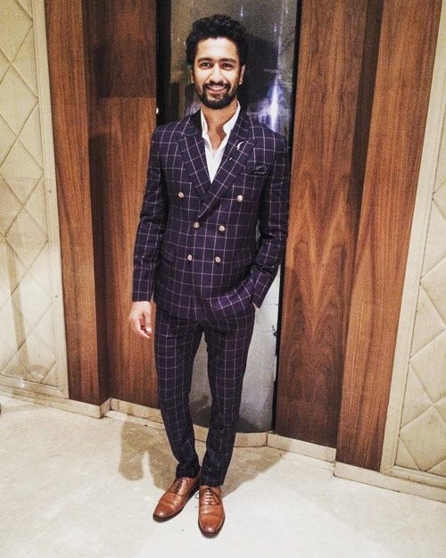 Man Crush: 5 Times URI: The Surgical Strike Fame Vicky Kaushal Looked Dapper In Checkered Outfits - 4