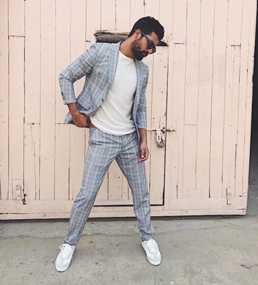 Man Crush: 5 Times URI: The Surgical Strike Fame Vicky Kaushal Looked Dapper In Checkered Outfits - 0