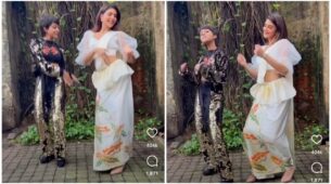 Manike Mage Hithe Reloaded: Jacqueline Fernandez gets groovy with Yohani in her Sri Lanka visit, Sonakshi Sinha loves it