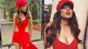 Nia Sharma, Why so hot? see pics as she goes oomph in red