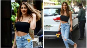 Nikki Tamboli enjoys a ‘Saturday special’ date, sets gram on fire in deep-neck black crop top