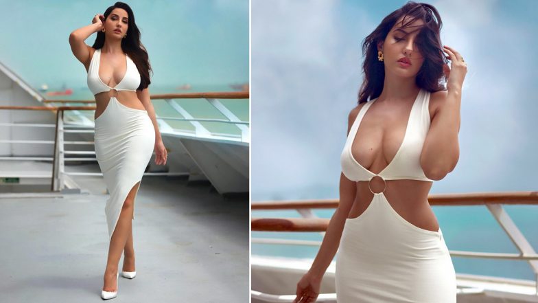 Nora Fatehi Has A Love Affair With Bodycon Dresses & Here Is The Proof - 2