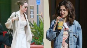 Not Ready To Wear Jeans Just Yet? Check Out Comfy Sets Of Angelina Jolie & Selena Gomez