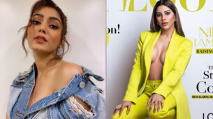 Oh So Hot: Sana Makbul shares bold look in off-shoulder denim jacket, Nikki Tamboli sets Internet ablaze in front-open blazer