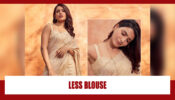 Oish! Samantha Ruth Prabhu looks ethereal in an ivory tissue saree: Check pictures